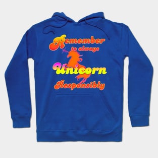 Retro Unicorn Hoodie